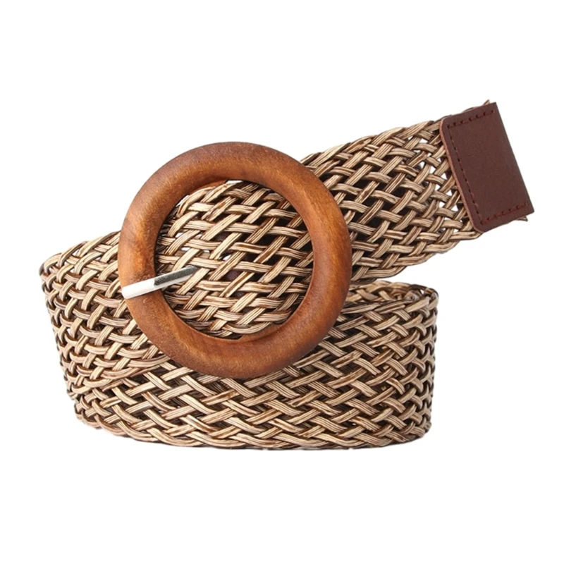 Handwoven Waist Belt for Women Dresses Boho-style Belt Girl Vintage Accessories