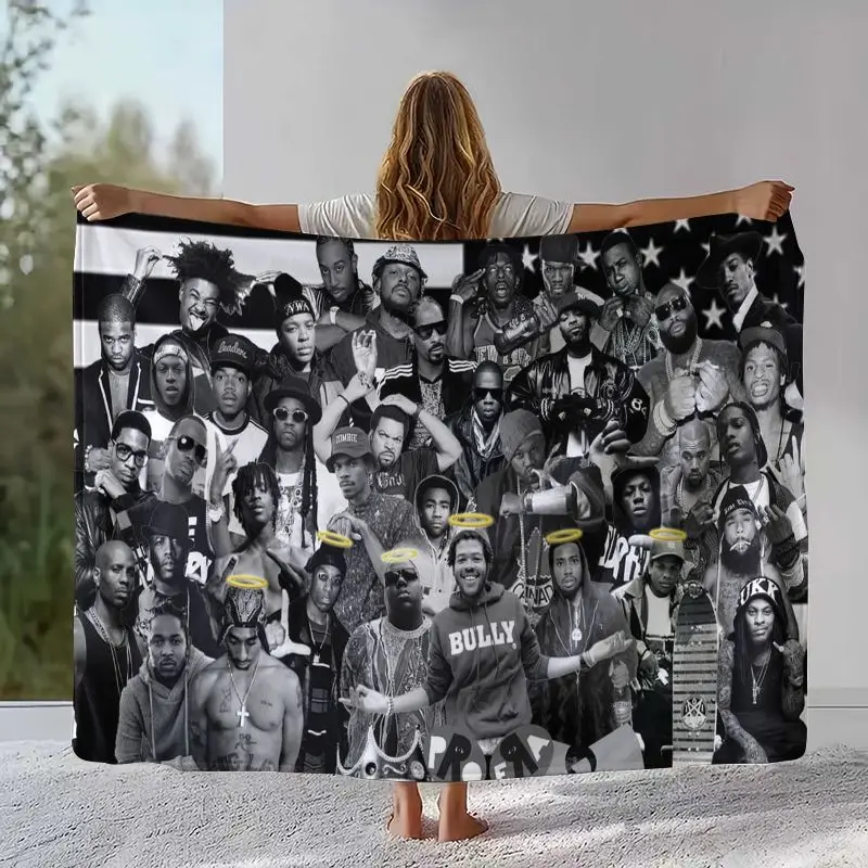 Rap God Slim Shady Eminem Hiphop Soft Flannel Throw Blanket,Cozy Warm Blanket for Bed,Sofa,Living Room,Picnic,Camping,Home Decor