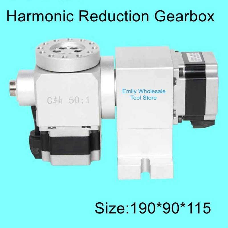 

5-axis CNC indexing head Indexing head Indexing disk Harmonic reduction gearbox 14-50 (no backlash)