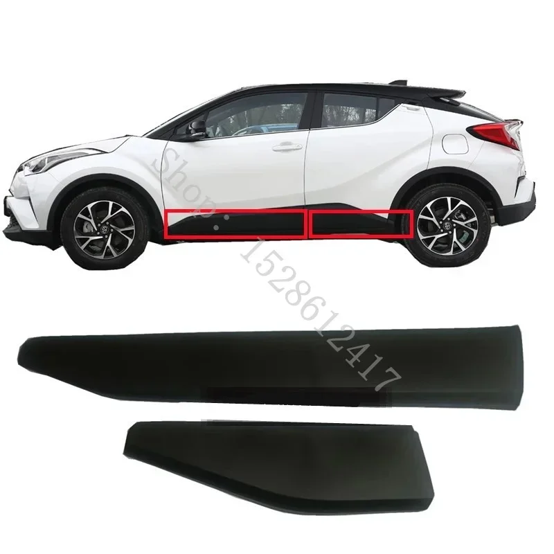 For Toyota CHR C-HR XA10 2018 ~2024 Original factory ABS car body side moldings side door decorati protection car accessories