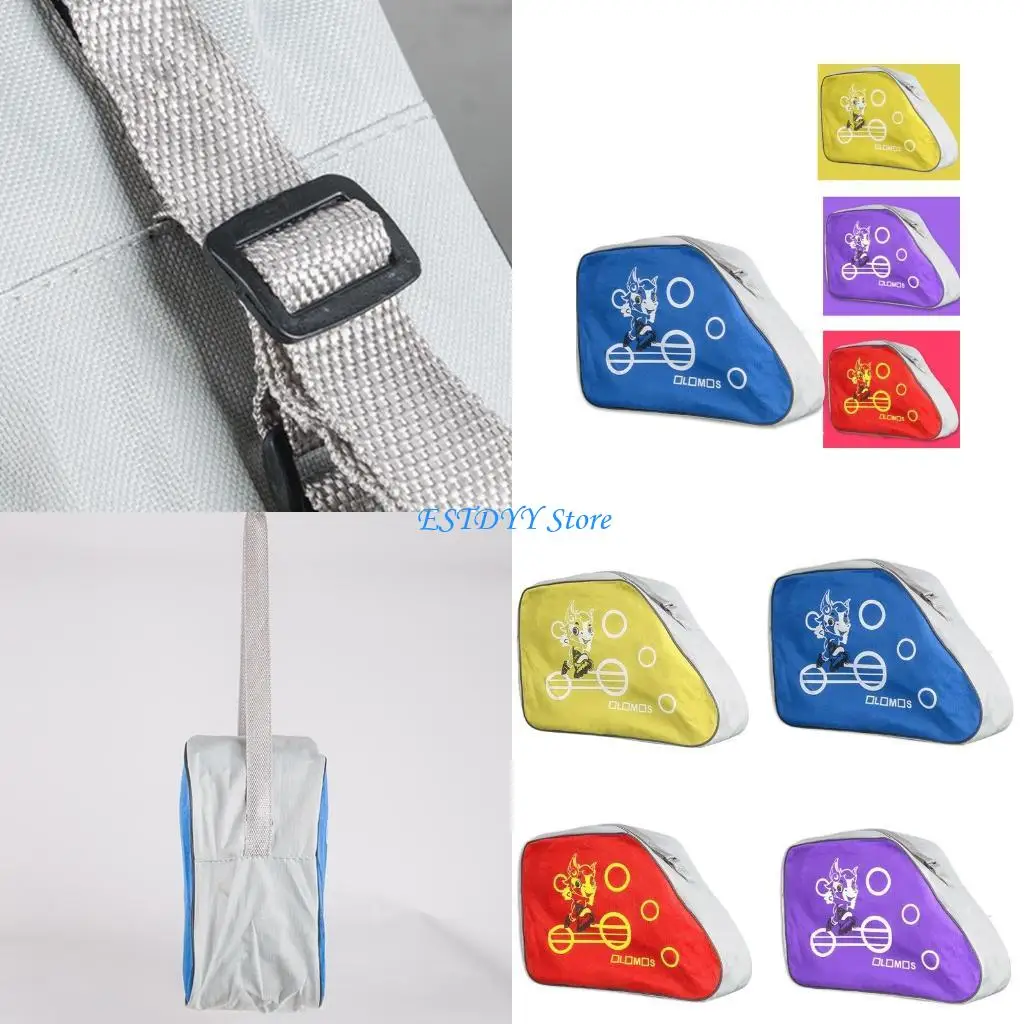 

G6DE Водонепроницаемая сумка для хранения роликовых коньков Сумка для коньков Коллекция обуви для скейтбординга