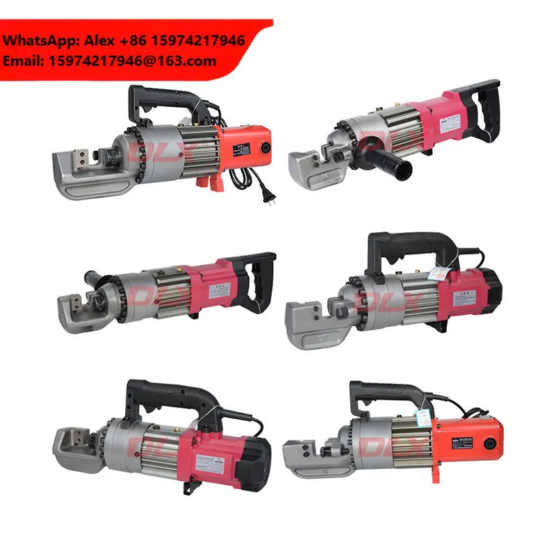 Easy To Operate High Speed Construction Work Portable Rebar Cutting Machine Electric Hydraulic Motor Rebar Cutter High Safety