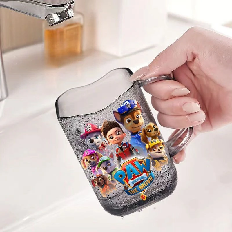 380 مللي باو باترول كوب لفرشاة الأسنان الحمام فرشاة غسيل كوب أنيمي صبي فتاة المحمولة البلاستيك كوب غسول الفم اكسسوارات الحمام هدية #2