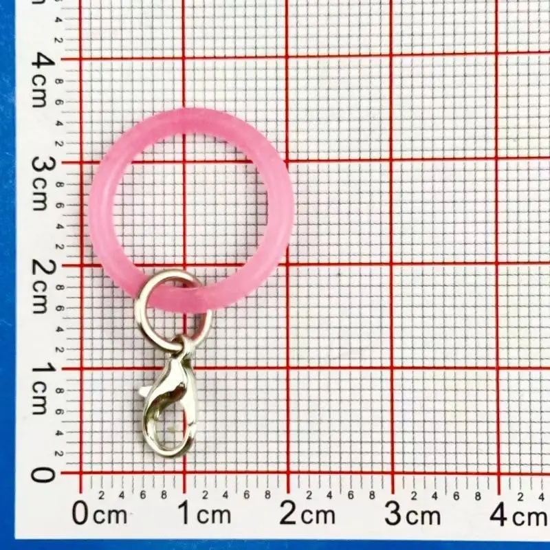 10 Stück O-förmige Silikon-Schlüsselringe, flexible Gummi-O-Ringe, Schlüsselanhänger-Verbinder, DIY-Schmuck, Taschenanhänger, kleine Accessoires – Detail 24