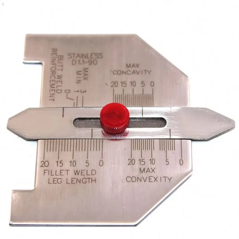

LKL 0-20mm Stainless Steel Welding Pressure Gauge Butt And Fillet Type Welds Calibration