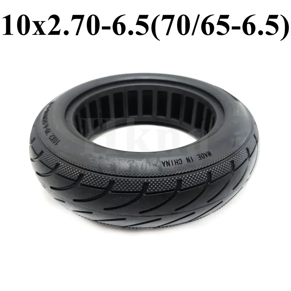 

10x2.70-6.5 Solid Tyre 70/65-6.5 Hollow Damping Tire for Electric Scooter Balance Car Accessories