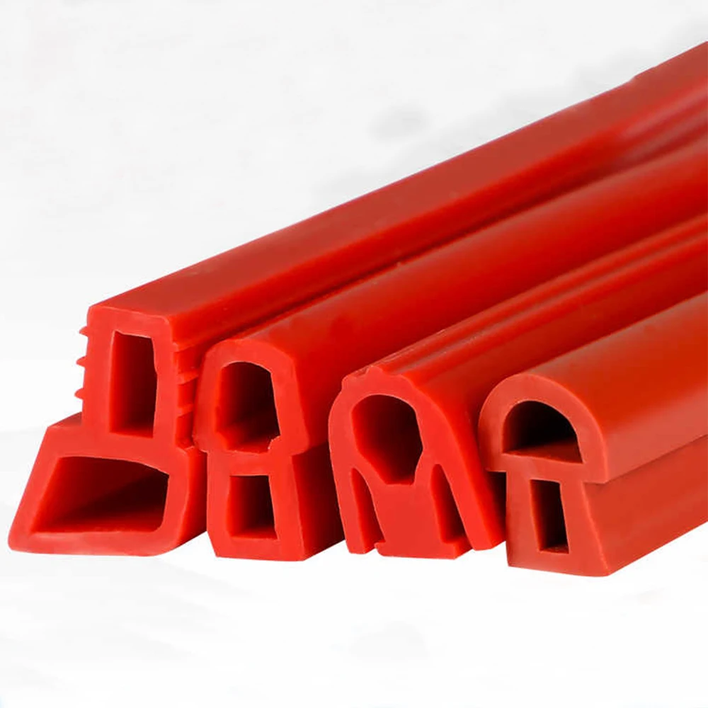 1-8M T-Shaped Sealing Strip Oven Cabinet Door High Temperature Resistant Silicone Strip Waterproof Dustproof And Anti-Collision view 6