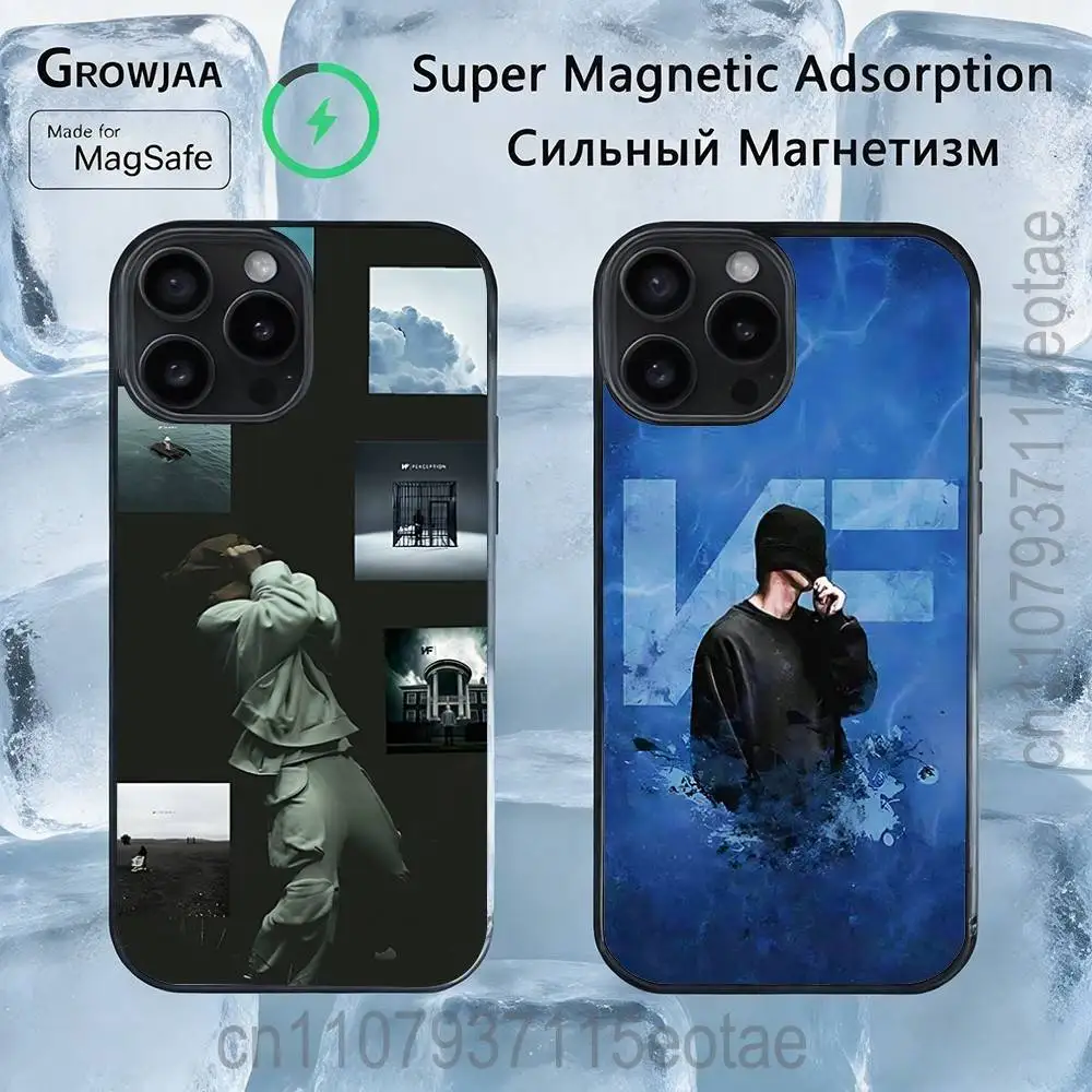 

NF Rapper The Search Case For iPhone 17,16,15,14,13,12,11,Pro,Max,Plus,Mini,SE4,E Magnetic Magsafe Wireless Charging