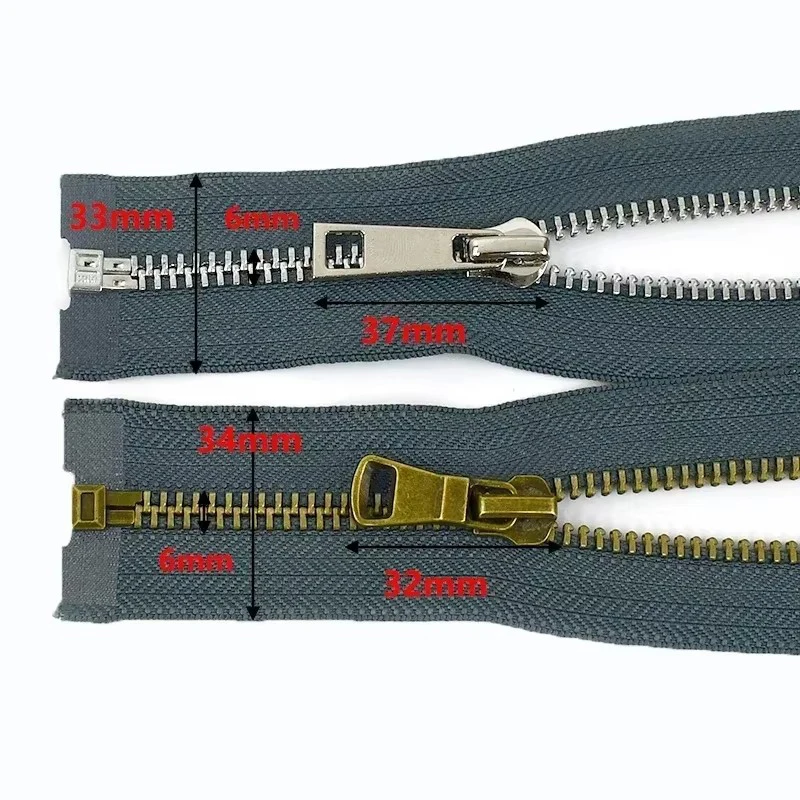 2 قطعة 5 #   مفتوحة نهاية سستة 40/50/60/70/80 سنتيمتر سحابات معدنية لإغلاق الخياطة البريدي الملابس سترة انفصال السحابات خياط اكسسوارات