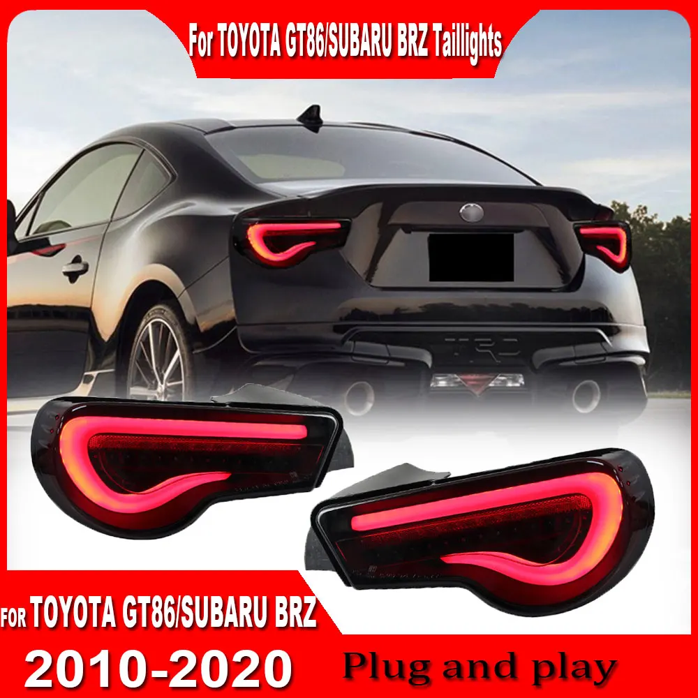 

Car Styling for Subaru BRZ Toyota GT86 LED Tail Light 2012-2020 Dynamic Signal Tail Lamp LED DRL Brake Reverse auto Accessories