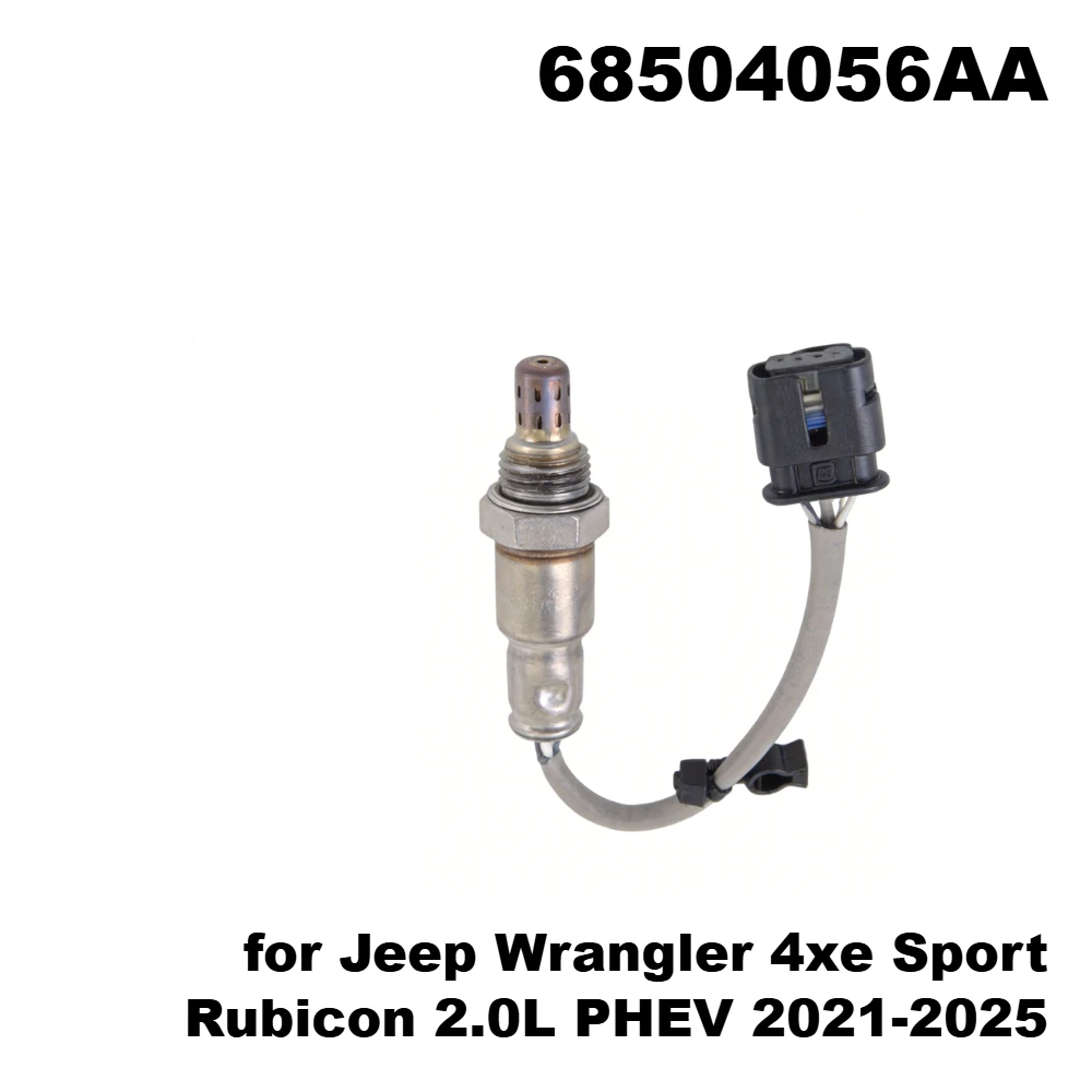 Post Cat Oxygen Sensor 68504056AA Lambda fit for Jeep Wrangler 4xe Sport Rubicon 2.0L PHEV 2021-2025 Emissions Replacement