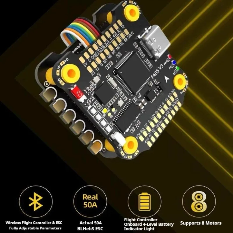 Flying Tower F405 V3 V4 50A F4 60A Flying Tower Flight Control ESC FPV Crossing drone