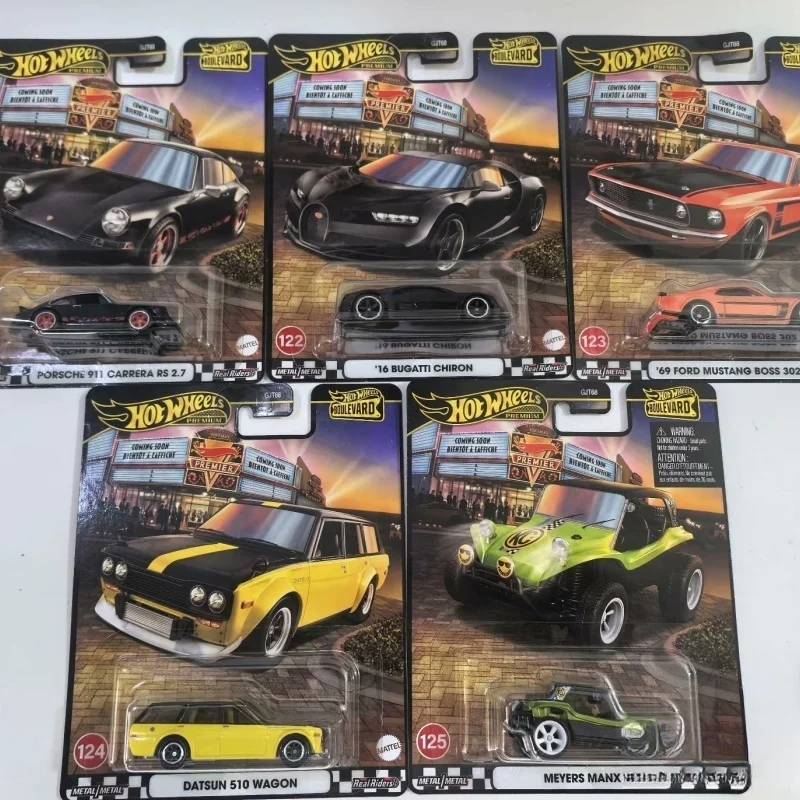

New Mattel Hot Wheels Premium Boulevard 1/64 2022 Series Boulevard Land Rover Defender Collectible Car Toys Diecast Vehicle
