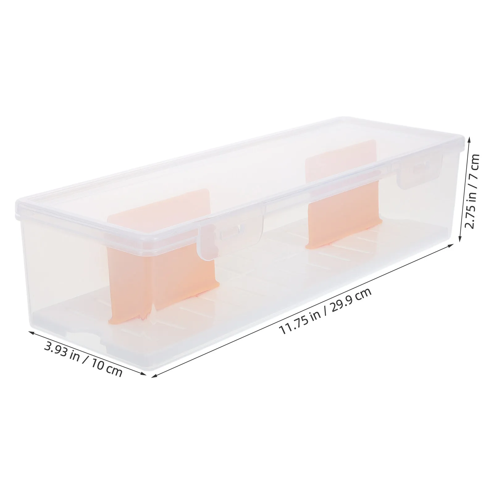 Trading Card Storage Box with Lid Clear Organizer for Game Card Collection Deck Protection Dustproof