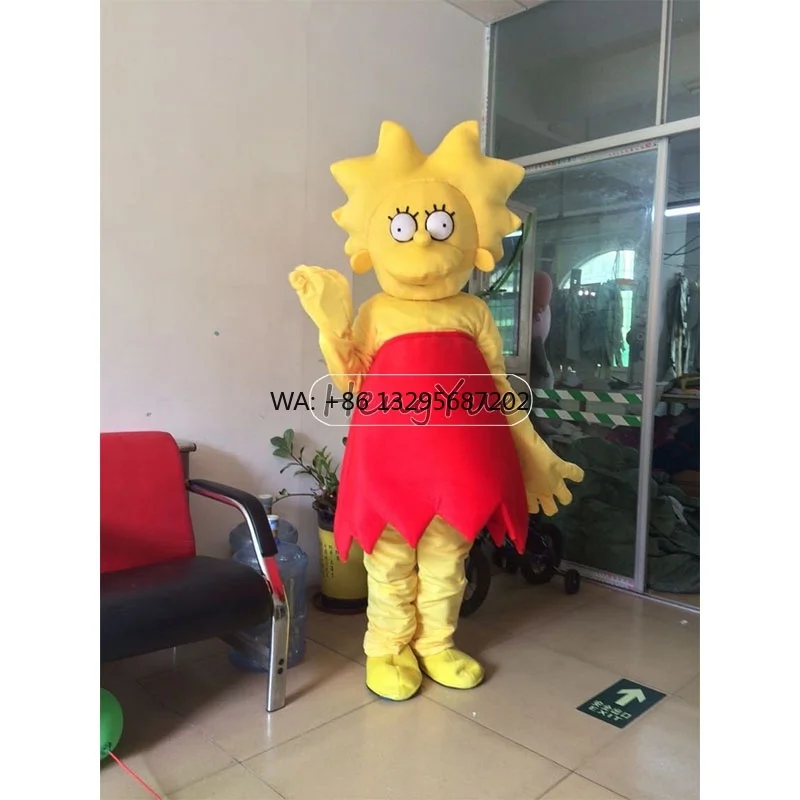 

Hengyue Cartoon Character Simpson Mascot Dresses Customized Plush Simpson Movie Doll Mascot Costumes for Birthday Party
