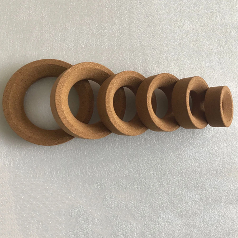

5 PCS Flask Holder Cork Ring Stand Synthetic Supply Article Glassware Support Flasks