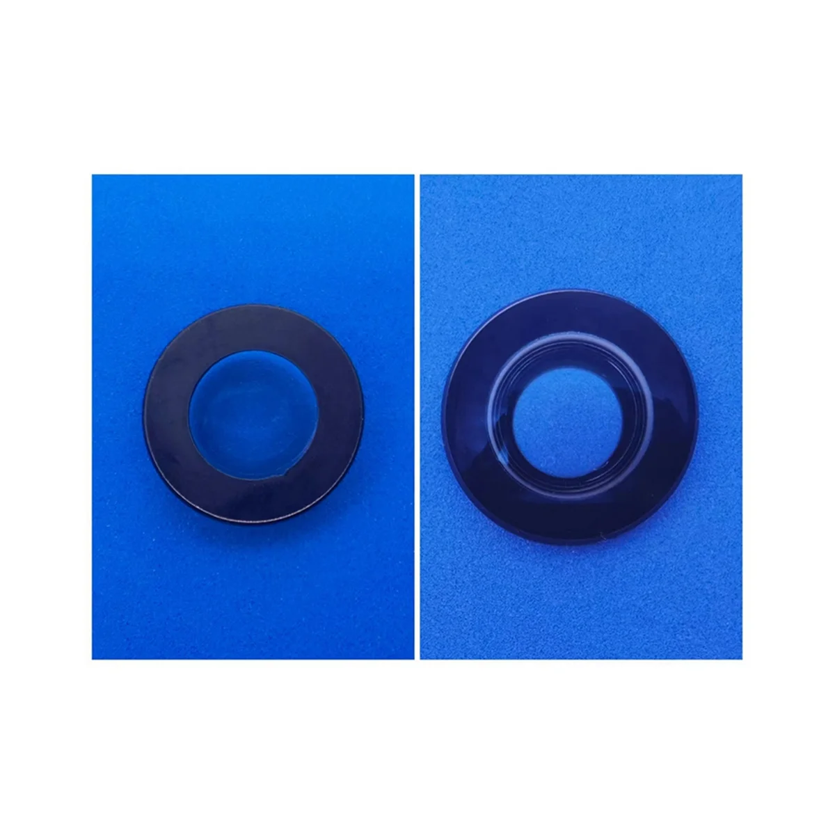 Lente frontal 1 peça nova para s sc sc2 v lente de câmera panorâmica peças de reparo de vidro