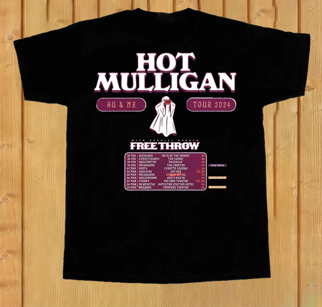 Hot Mulligan Tour 2024 Why Would I Watch Unisex T-Shirt All Size S To 5XL PR501