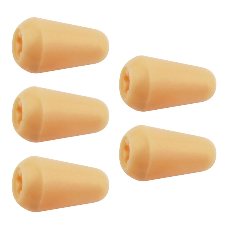 Plastic Guitar Pickup Selector Tips 3/5 Way Toggle Knobs Tips-Cap