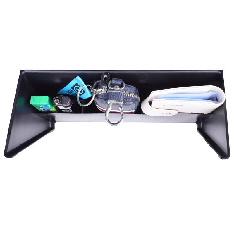 ل Volkswagen VW Teramont Atlas 2018-2021 وحدة التحكم المركزية صندوق تخزين الحاويات تجديد صينية حامل سيارة تستيفها