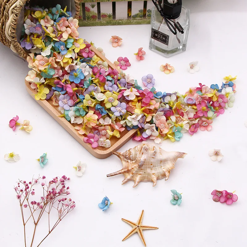 20PCS/Hot Sale! 2cm Miniature Silk Flowers, Multicolored Daisies, DIY Home & Wedding Decor Accessories