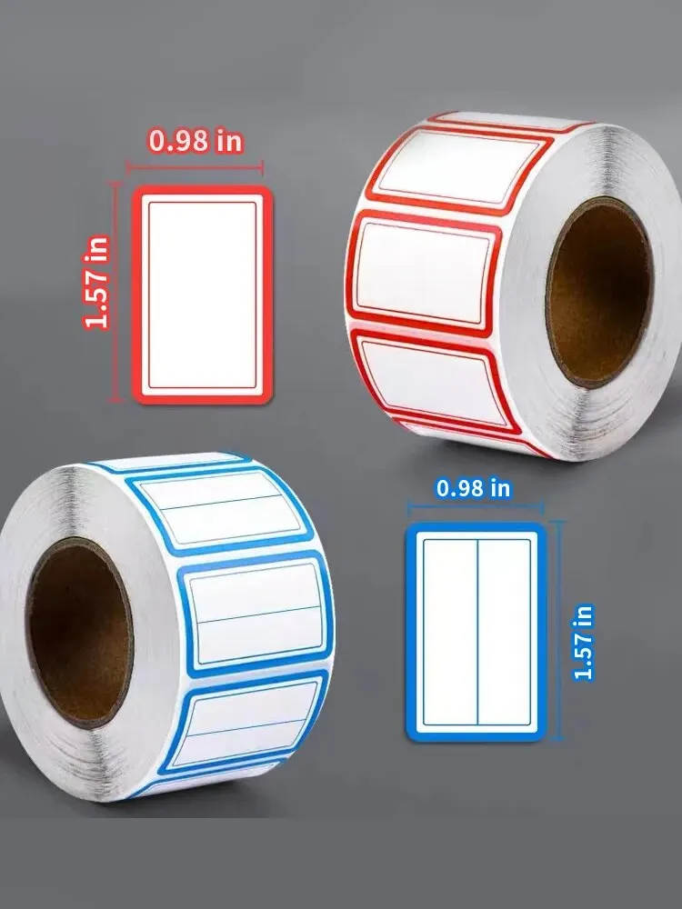 Красочные простые ярлыки с именами, 1000 наклеек, наклейки с именными ярлыками, 3 1/2X2 1/4 именные этикетки для офиса, встречи, школы и дома