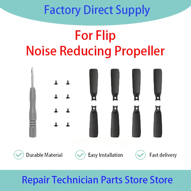 Low Noise And Silent Propeller Blade Set Suitable For Flip With Anti Vibration And Smooth Replacement And Maintenance Components