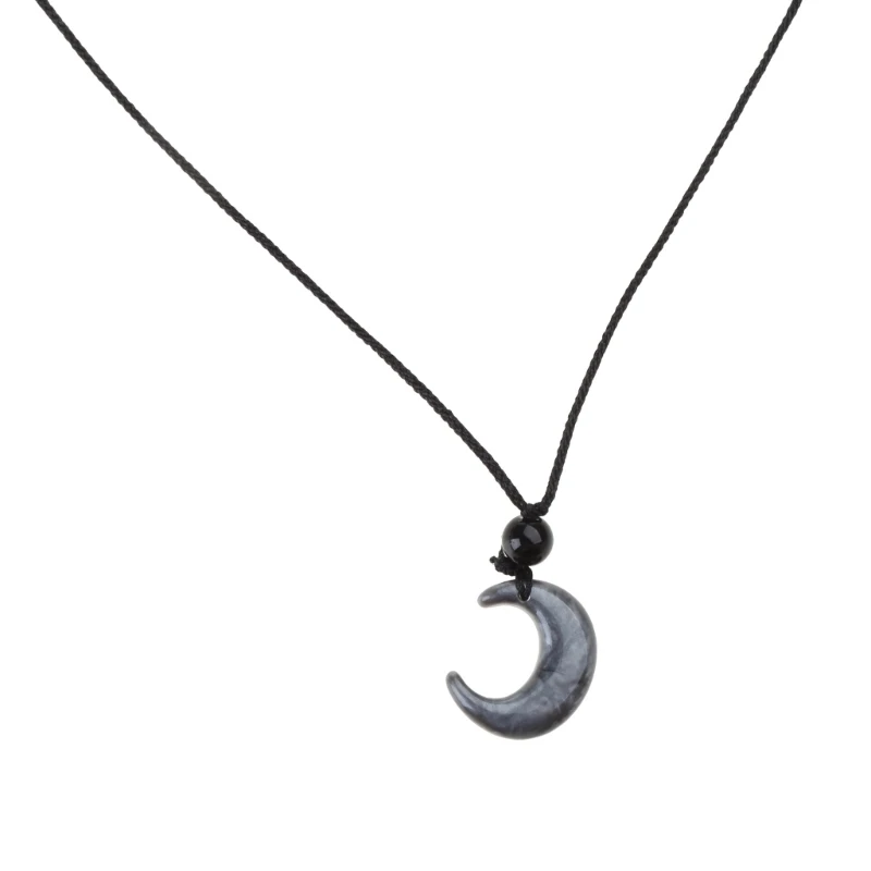 Eye Moon Pendant Charm Necklace Tender Lady Moon Necklace Jewelry Gift Drop Shipping