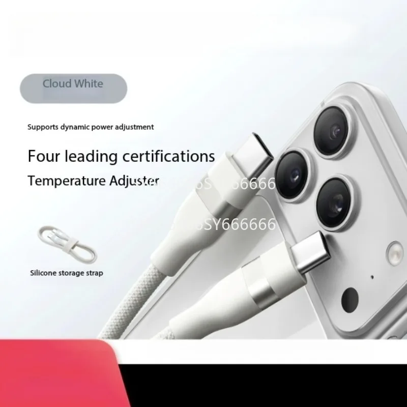 New C‑C Charging Cable Compatible With Anker Low Temp Fast Charge For iphone 15‑17