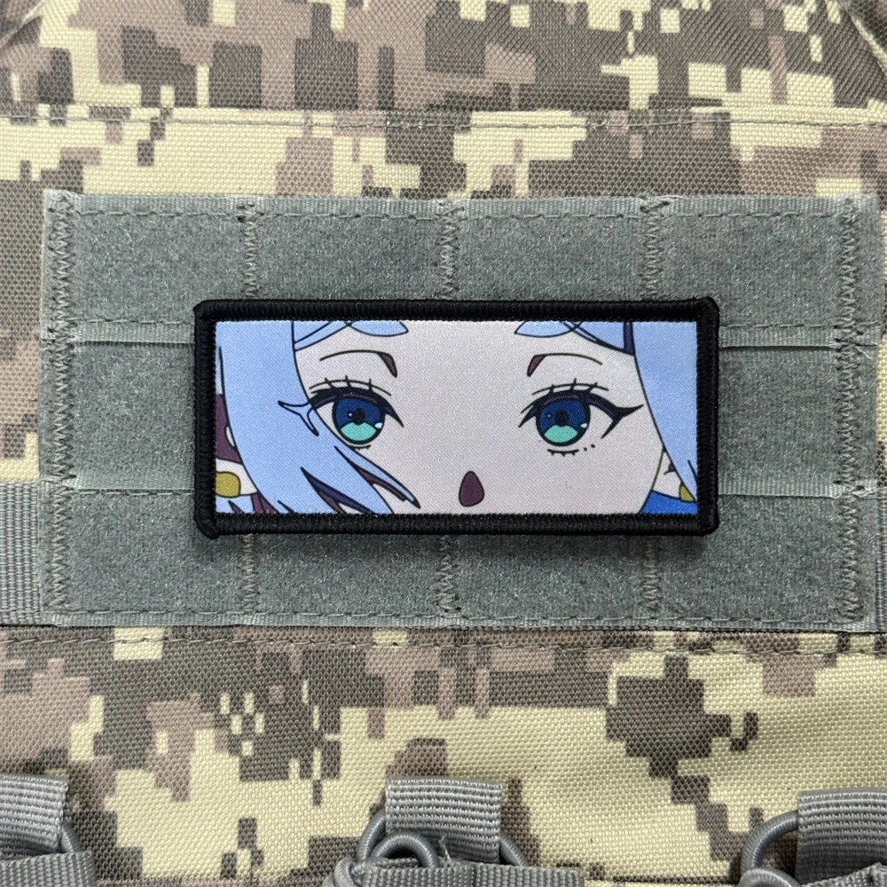 애니메이션 패치 만화 소녀의 눈 프린트 모랄 배지 패치 - Urban Backpack Tactical 리뷰 및 가격