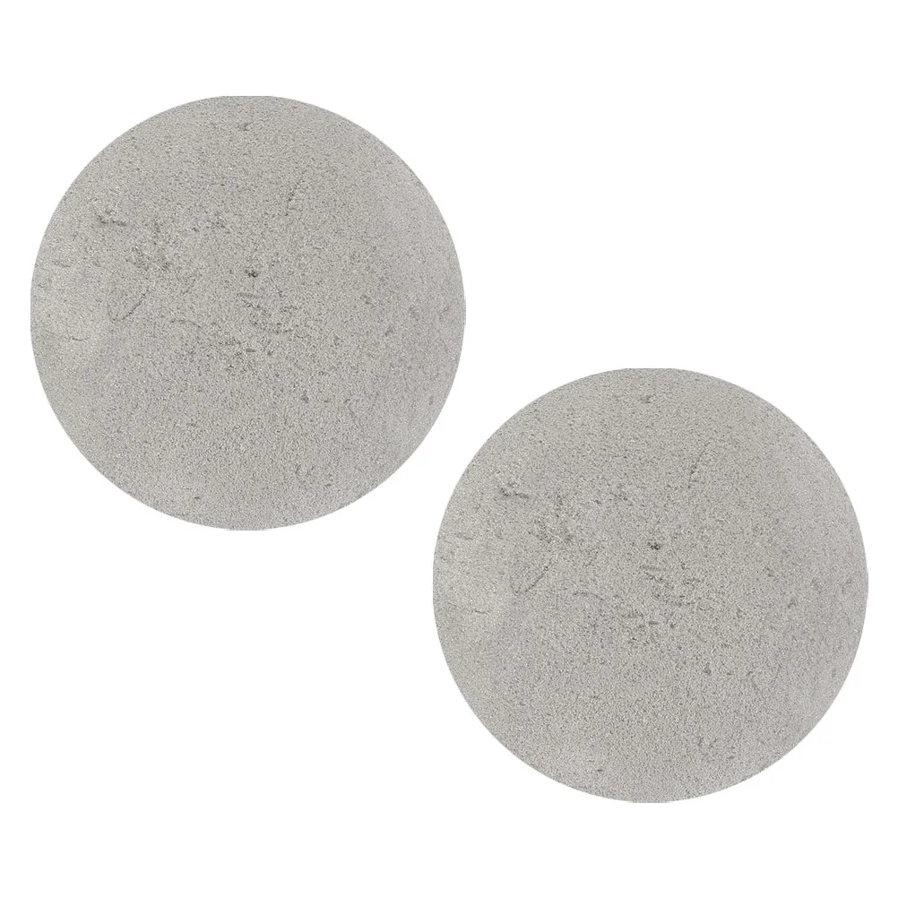 

2 Pcs Flower Arrangements Supplies Dried Mud Wedding Sphere Foams Floral Holder Crafts