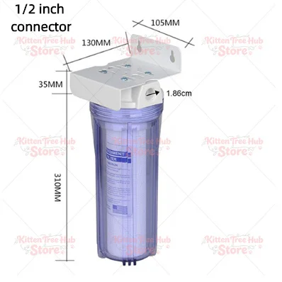 10-inch Whole House Single-stage Water Filter Gradient Precipitation Kitchen