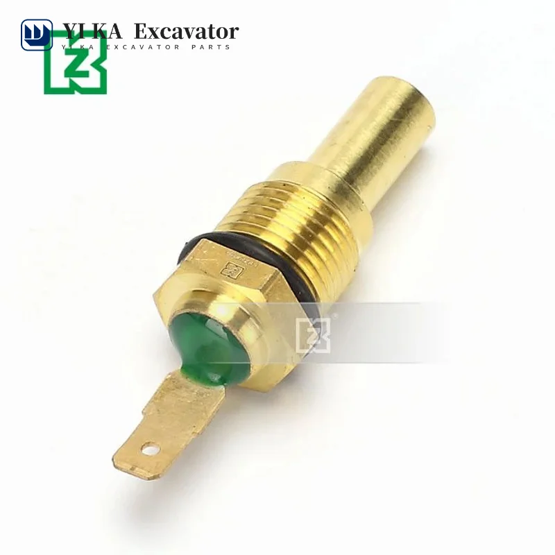 Excavator water temperature sensor Sany SY215-8 Kato HD820 alarm sensor plug 6D34 engine