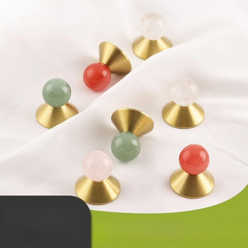 

Luxury Cabinet Handle Modern Furniture Drawer Pulls for Wardrobe Closet Shoe Cabinet Single Hole