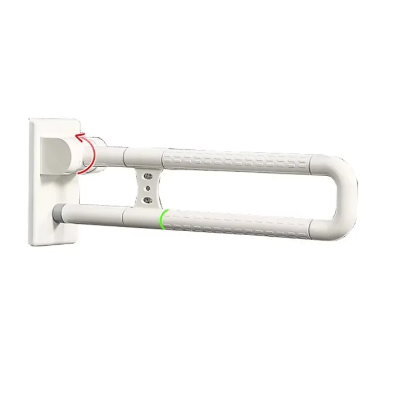 Folding Stainless Steel 304 Shower Grab Bar ABS Toilet Safety Frame Handrail for Elderly Toilet Railing Rehabilitation Equipment