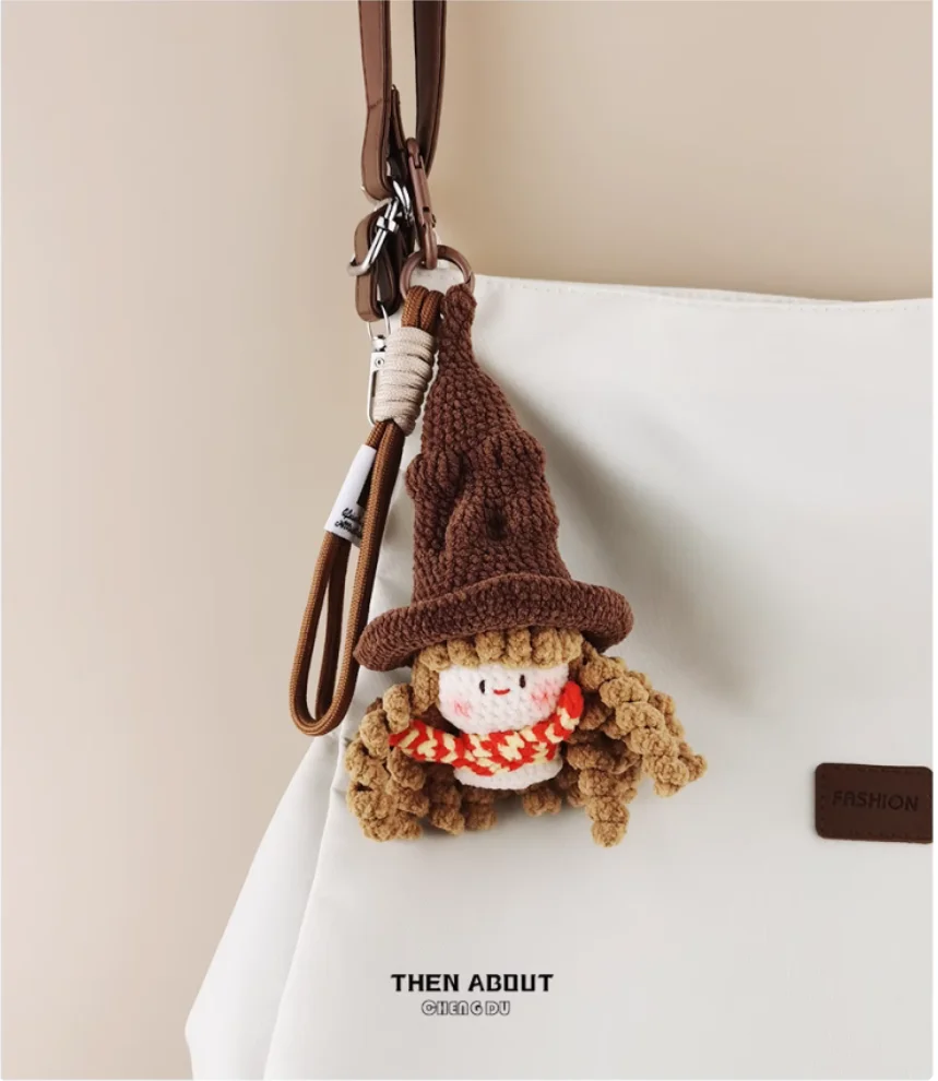 Cute Magic Academy Hermione bag pendant pendant Keychain pendant niche senior gift