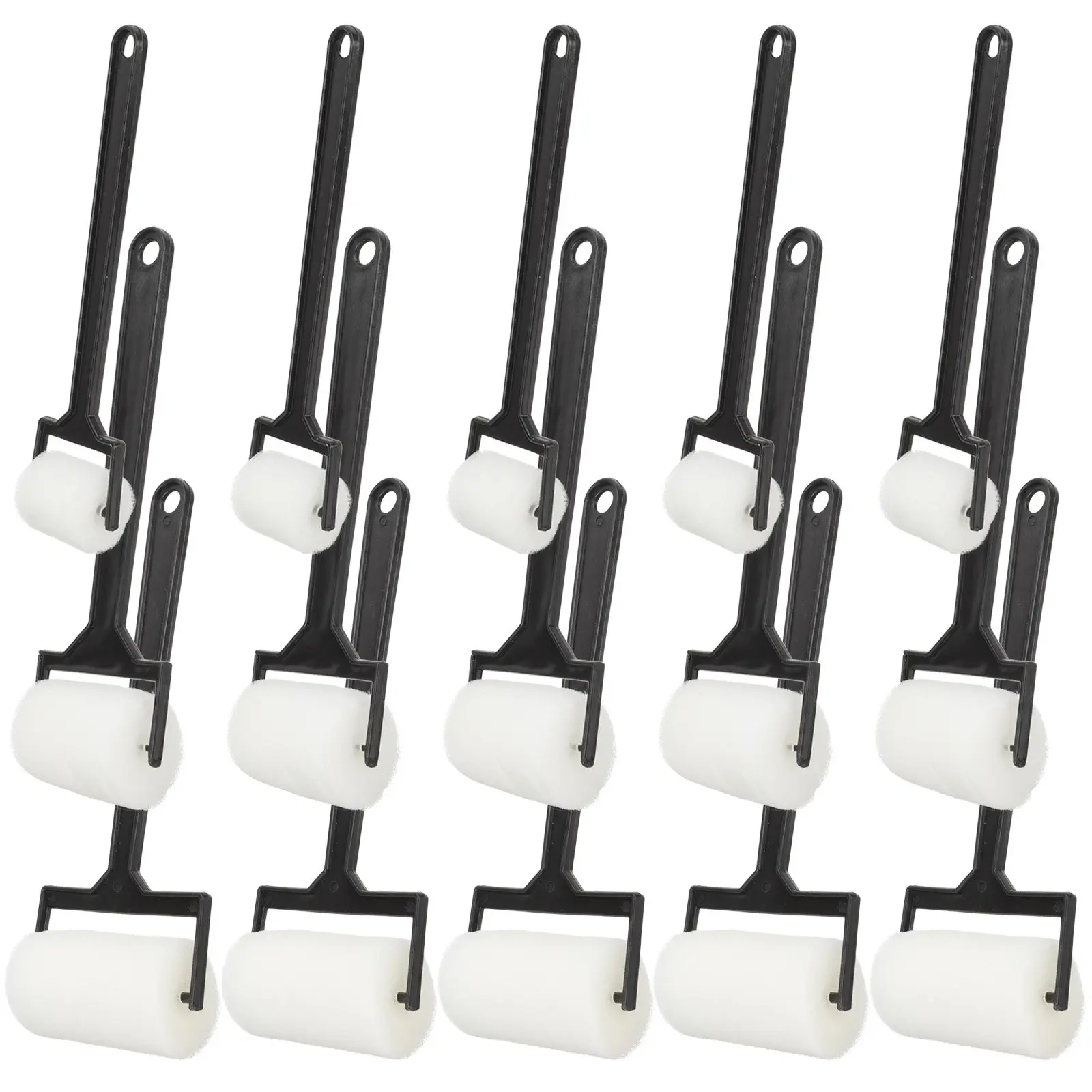 15-Piece Art Sponge Brush Set for Kids Watercolor Painting, Preschool DIY Crafts & Creative Handcraft Tools