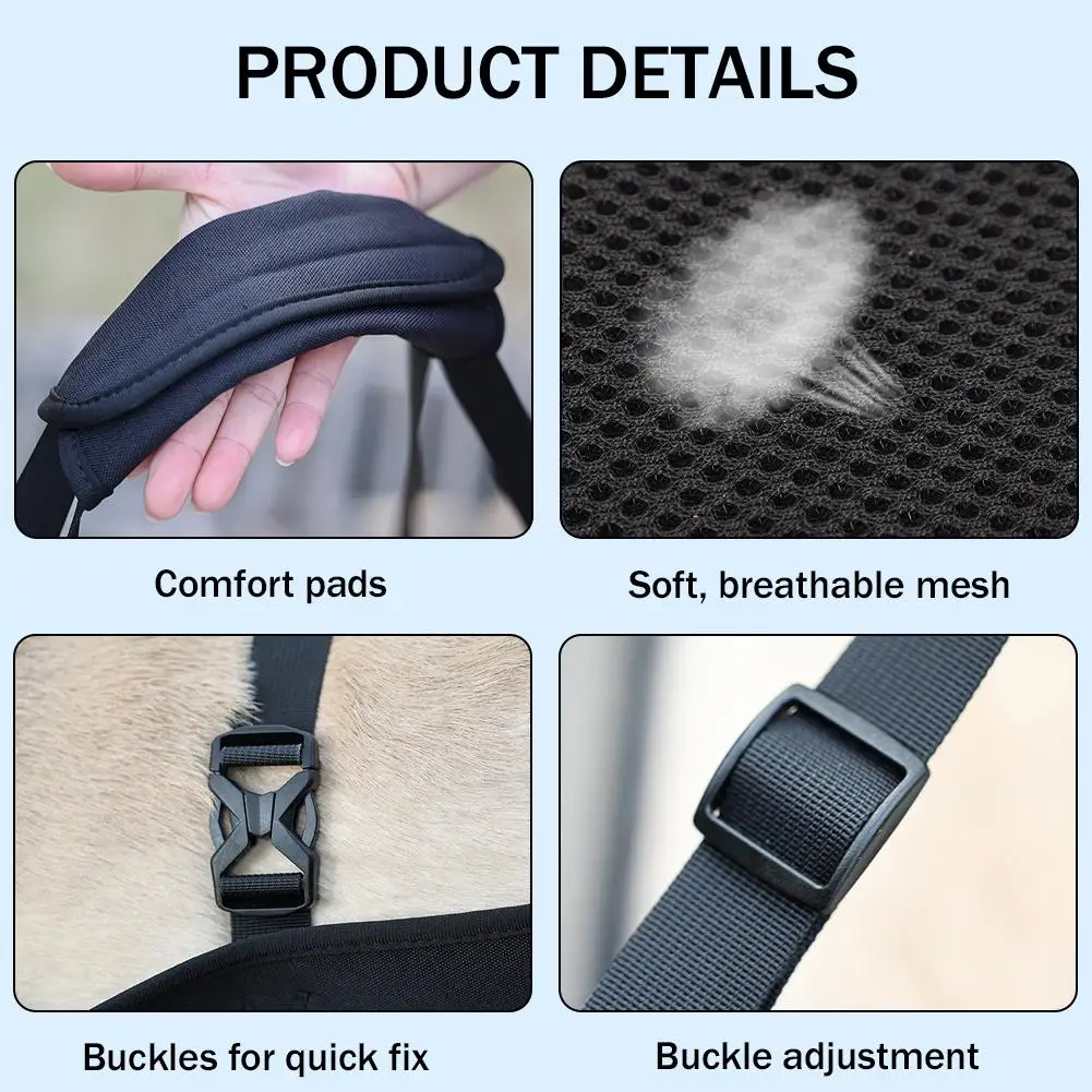Portable Dog Sling Suitable For Hind Leg Hip Support Aid Belt Elderly Dog disabled Dog Rehabilitation Exercise Assistance Belt