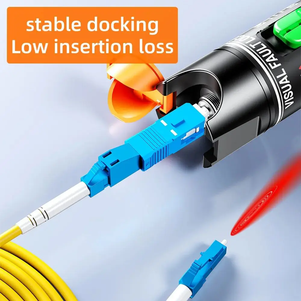SUMMITEK SC APC Male to LC UPC Female Fiber Optic Adapter Fiber Connector Singlemode Suitable for Fiber FTTH Cable Tester view 2