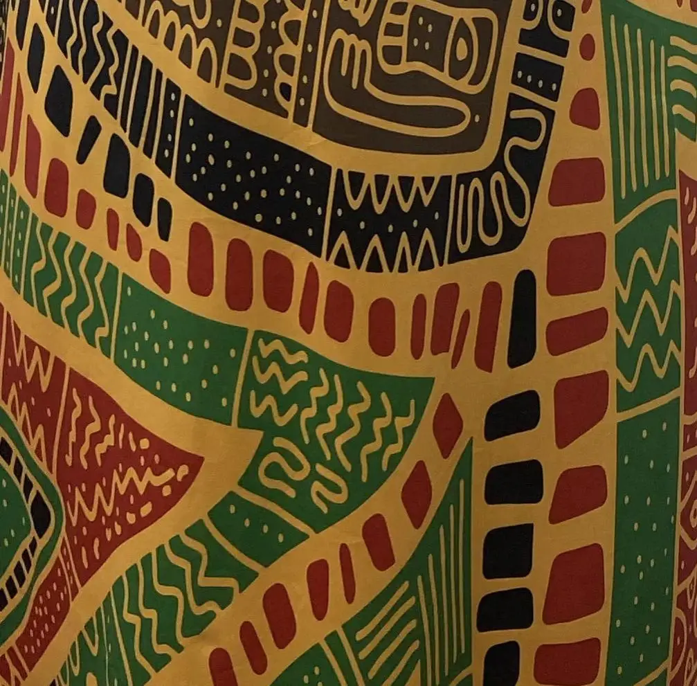 Vestido recto con cuello en V y estampado informal, vestido acampanado de manga larga a la moda para mujer, ropa informal de primavera y otoño