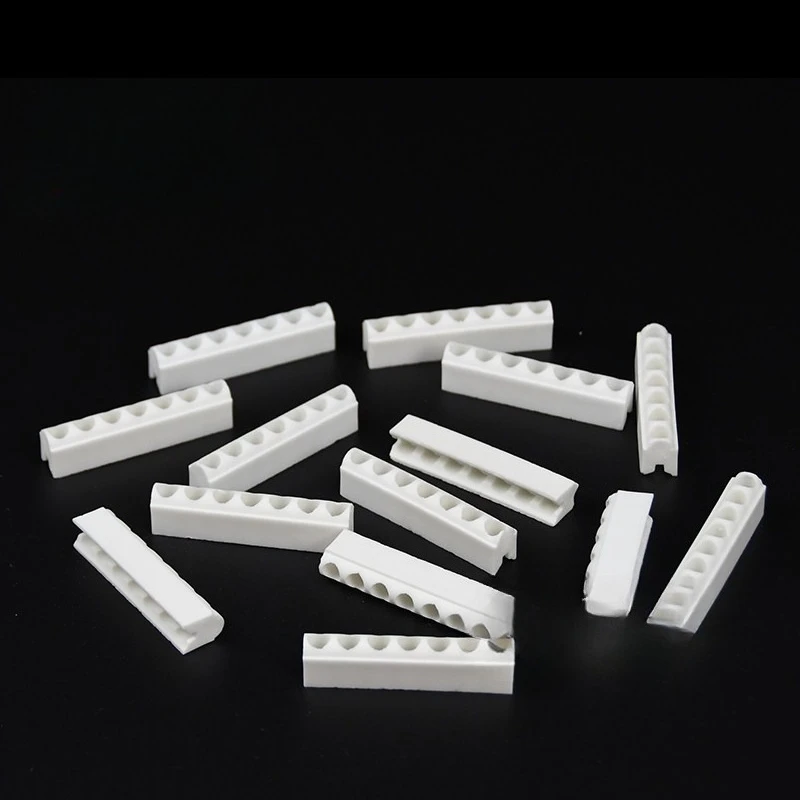 

6mm white high-frequency alumina ceramic strip, porous ceramic strip, ceramic strip for heating wire, insulated