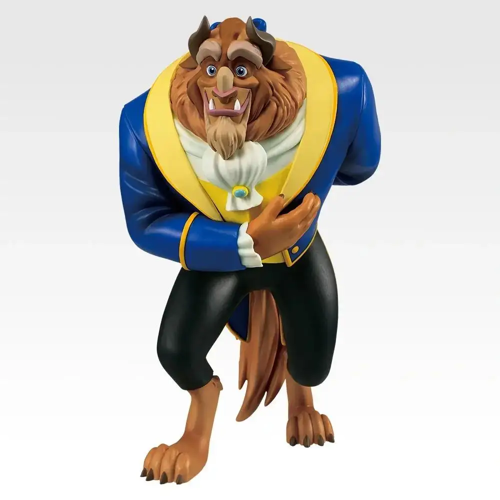 Myofficial Genuine In Stock Bandai Ichiban Kuji Belle Beast Figure Anime Disney Princess Enchanted Glow Model Boxed Toy