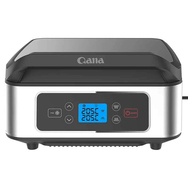 شواية ستيك وبانيني التجارية - صانعي الساندوتشات الكهربائية مع أطباق غير لاصقة ودرجة حرارة قابلة للتعديل - للمطاعم والمنزل