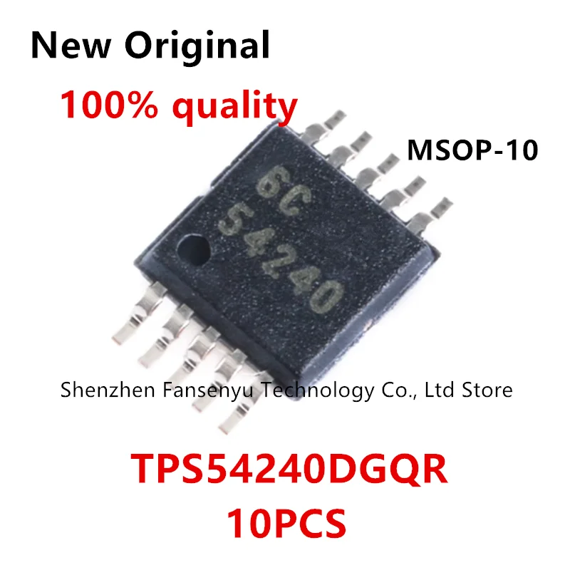(10piece)100% New TPS54240 TPS54240DGQR 54240 MSOP10 Chipset