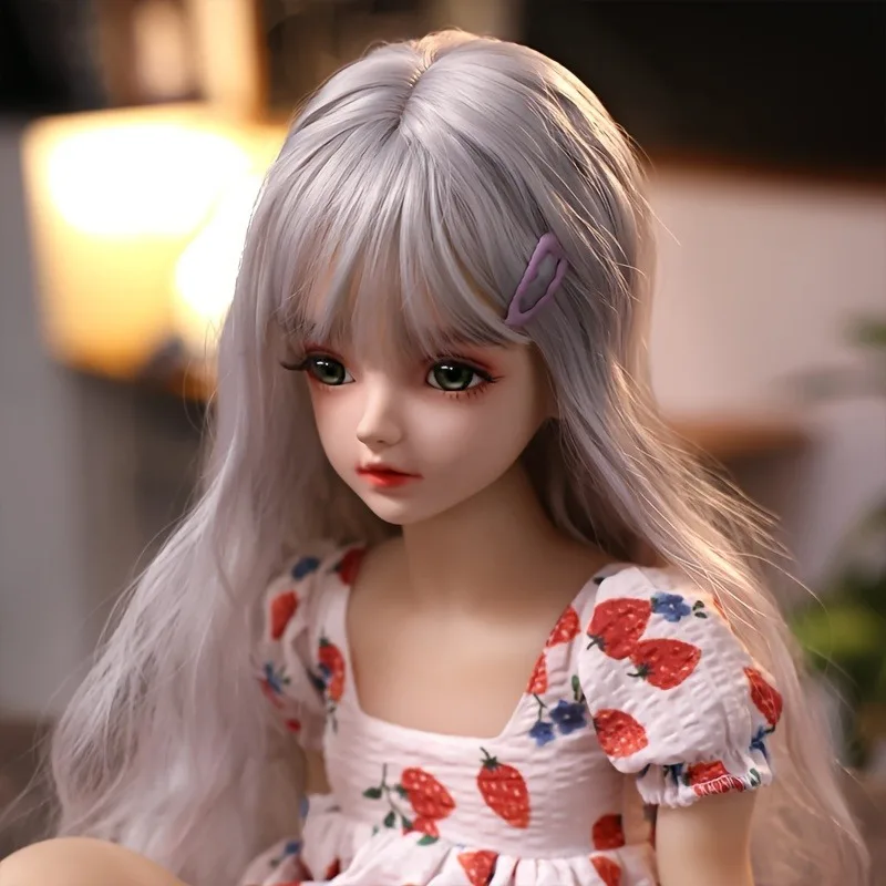 70CM Campus Stijl Anime Pop met Dubbele Paardenstaart, TPE Soft Body Poseable Figuur, Home Decor Collectible, USA Verkoper Lokale Verzending