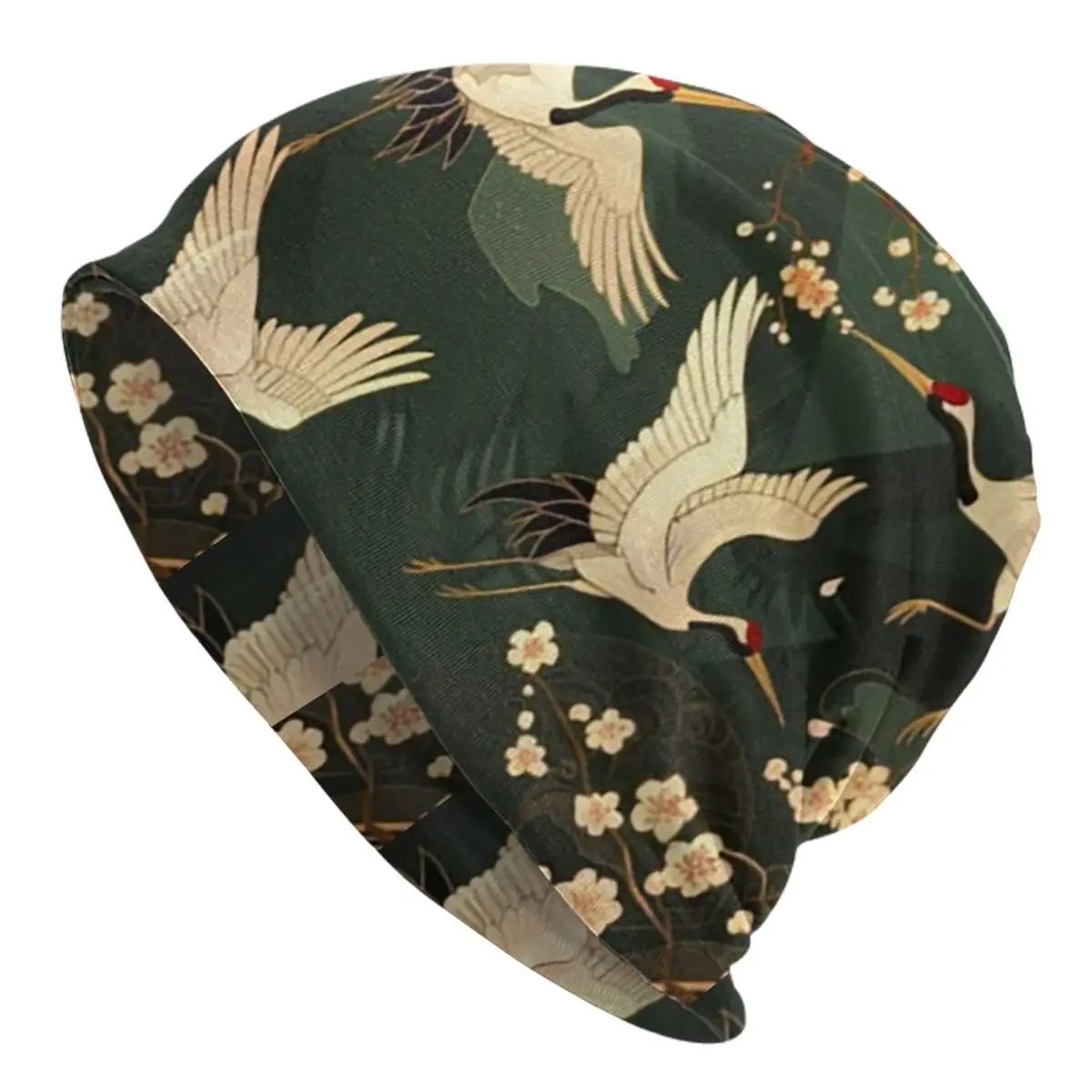 Japanese Art Tattoo Japanese Woodblock Print Adult Beanies Caps Knitted Bonnet Hat Warm Hip Hop Autumn Winter Skullies Hats