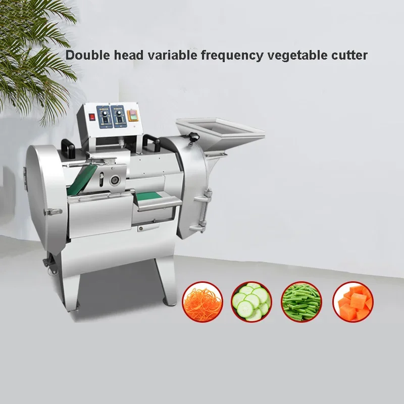 

500-800KG/H Fully automatic Food Vegetable Cutting Machine Cutter Slicer Cabbage Chilli Potato Onion Dicer Machine Food Processo