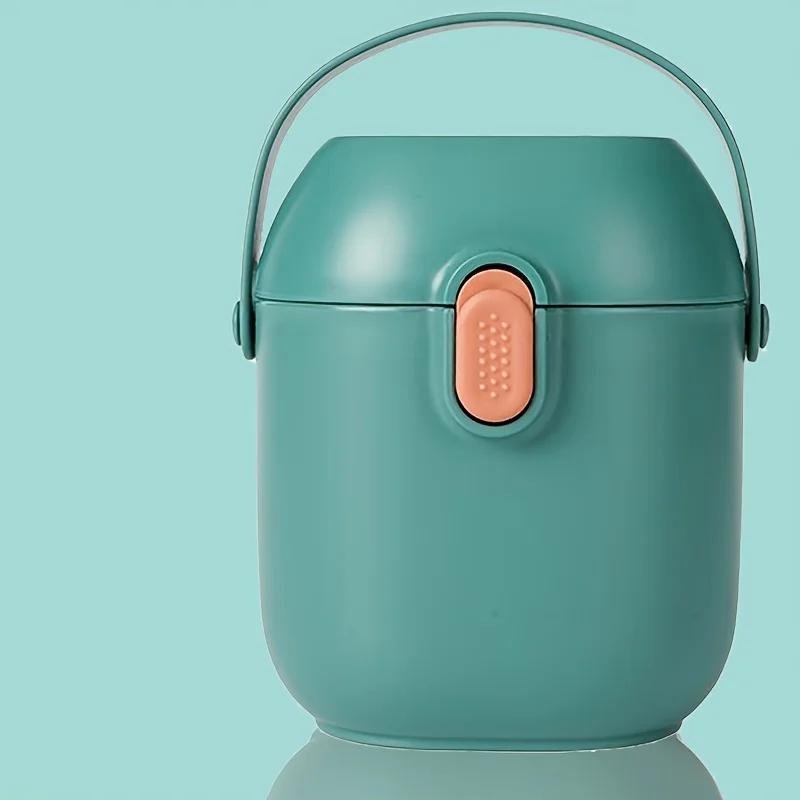 موزع تركيبة للأطفال - حاوية محمولة ذات سعة كبيرة ومقاومة للرطوبة للوجبات الخفيفة وتخزين الطعام مع غطاء قفل