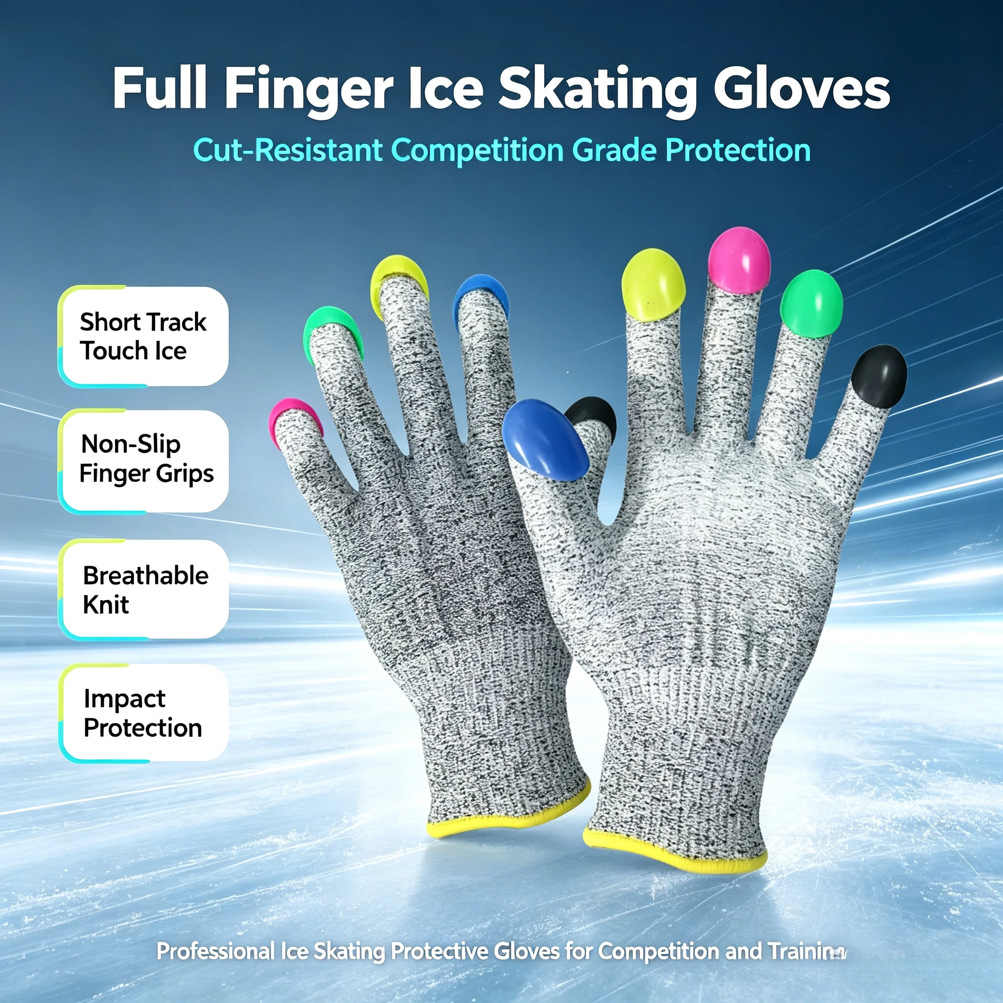 gants-de-patinage-de-vitesse-anti-coupure-tactiles-pour-la-competition-demi-doigts-protection-pour-le-ski-protege-mains-pour-l'entrainement