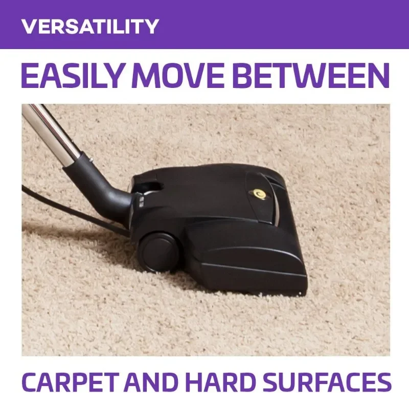 ProTeam ProVac FS 6 Commercial Backpack Vacuum with Power Nozzle Tool Kit, 6 Quart, Gray